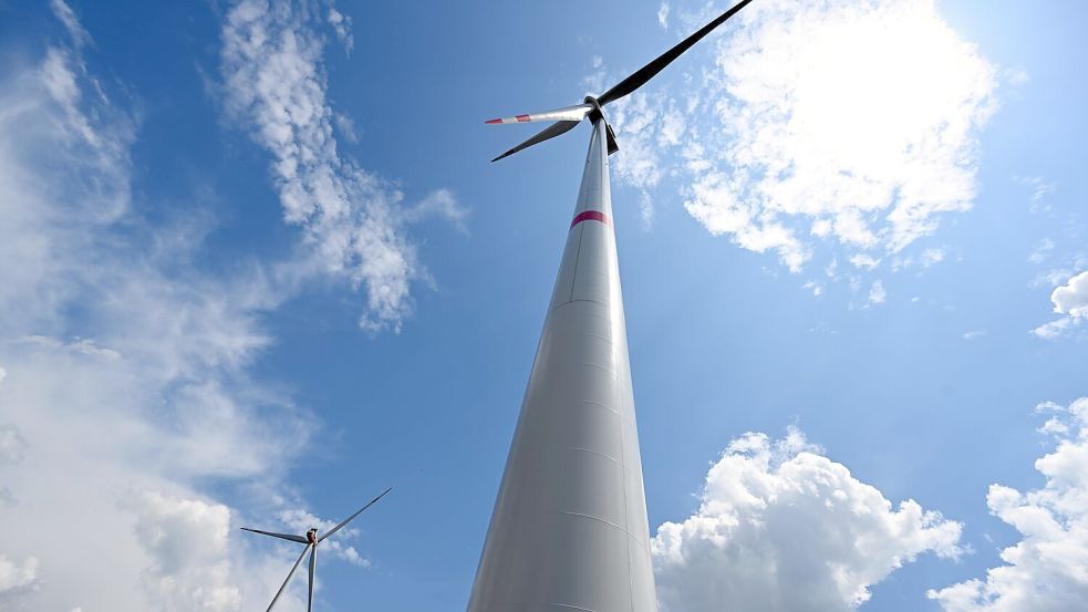 Die Leistung von Windrädern muss immer wieder gedrosselt werden. Foto: Federico Gambarini