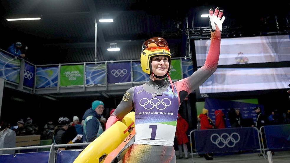 Hat den ersten Platz übernommen: Julia Taubitz Foto: Robert Michael