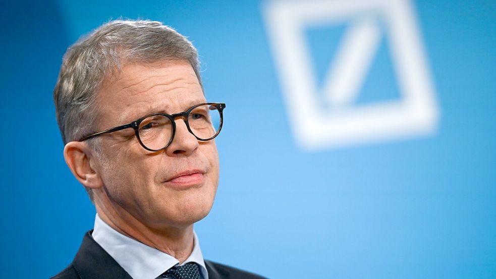 „Europa spielt unter seinen Möglichkeiten“: Deutsche-Bank-Chef Sewing dringt auf Reformen. (Archivbild) Foto: Florian Wiegand