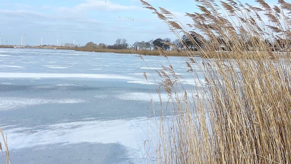Kaltluft verdrängt die mildere Luft: In Ostfriesland könnte es nochmals schneien. Foto: Melanie Hanz
