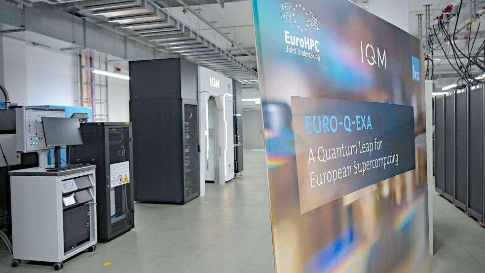 Die Inbetriebnahme des Quantencomputer Euro-Q-Exa gilt als Meilenstein. Foto: Malin Wunderlich