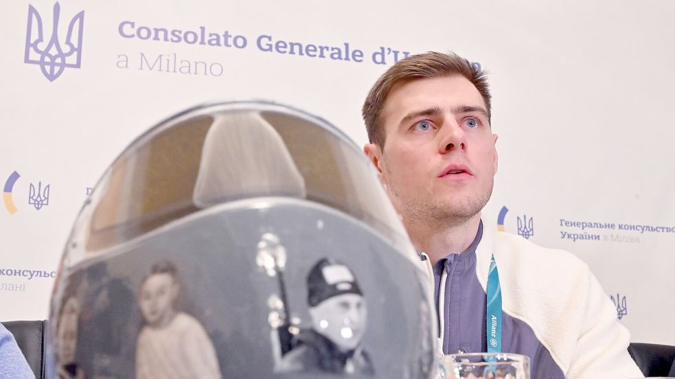 Der ukrainische Skeleton-Pilot Wladislaw Heraskewytsch ist von Olympia ausgeschlossen worden. Foto: Peter Kneffel