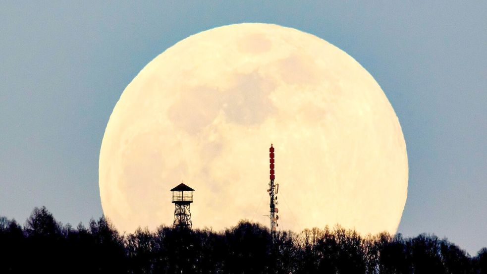 Die letzte bemannte Mondlandung fand 1972 bei der Apollo-17-Mission der Nasa statt. (Archivbild) Foto: Peter Komka/MTI via AP/dpa