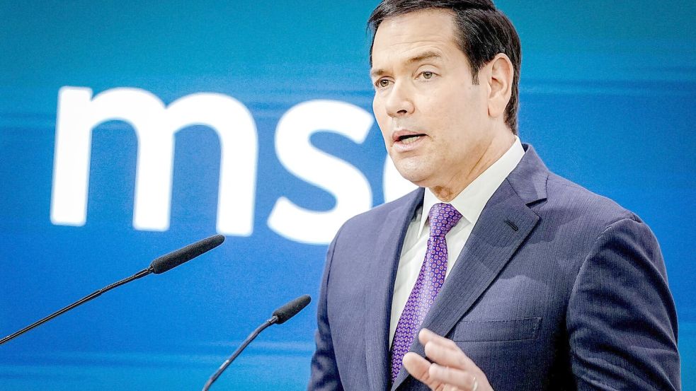 Marco Rubio, US-Außenminister Foto: Kay Nietfeld/dpa