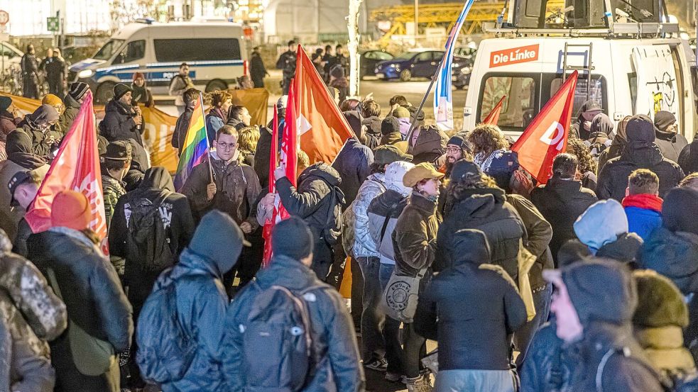 Mitte Januar gingen Menschen in Cottbus gegen rechts motivierte Gewalt auf die Straße. (Archivfoto) Foto: Frank Hammerschmidt