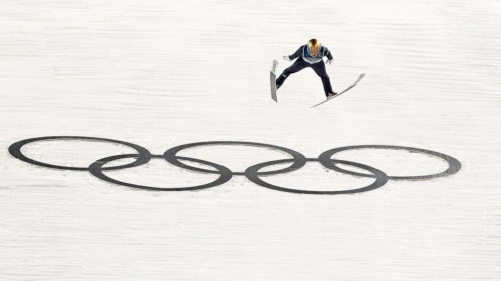 Philipp Raimund konnte auf der Großschanze nicht an die Leistungen von der Normalschanze anknüpfen. Foto: Daniel Karmann