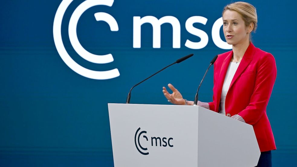 EU-Außenbeauftragte Kaja Kallas Foto: Sven Hoppe