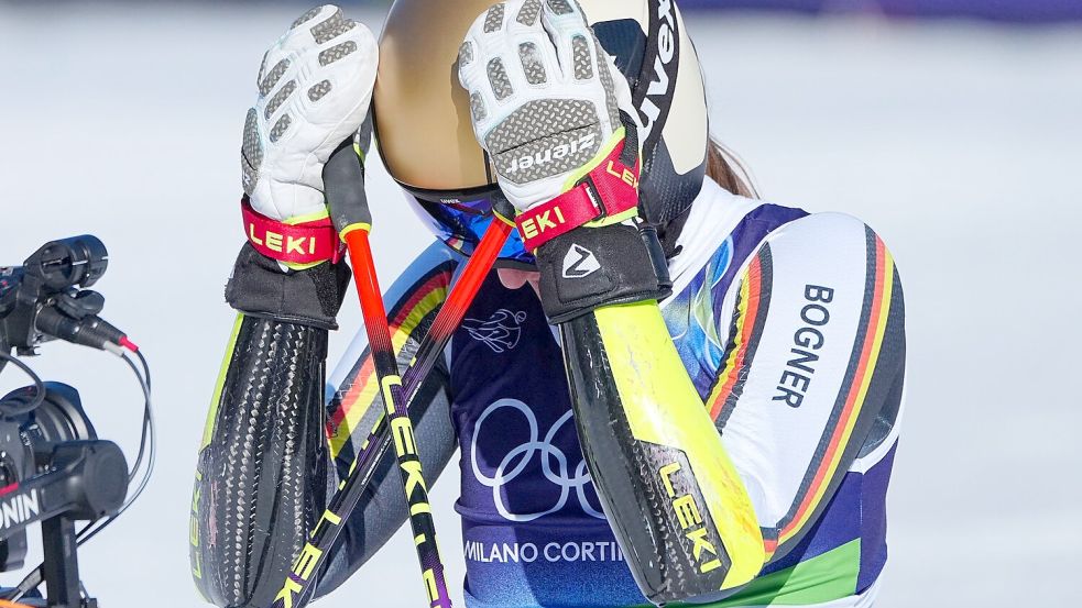 Lena Dürr verpasste im Olympia-Riesenslalom eine mögliche Medaille. Foto: Michael Kappeler