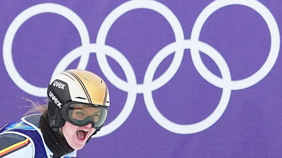 Nach zweimal Silber nun noch der Gold-Coup? Emma Aicher. Foto: Michael Kappeler