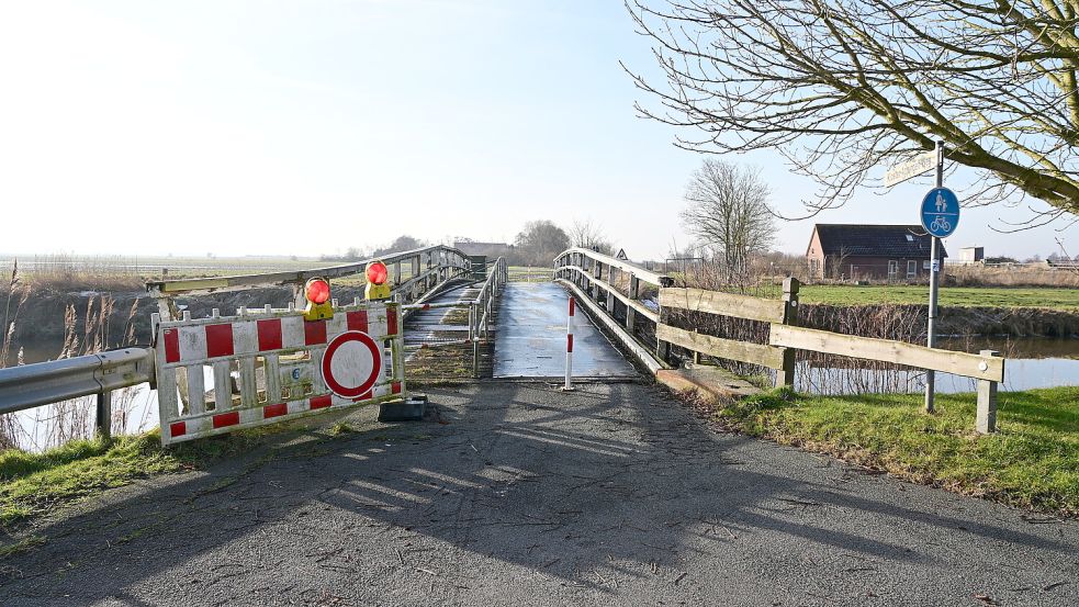 So sieht die Brücke am Kloster-Appingen-Weg aktuell aus.