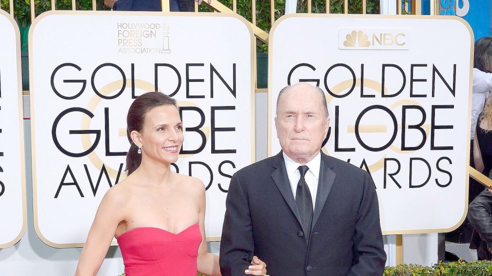 Duvall mit seiner Frau Luciana im Jahr 2015. (Archivbild) Foto: Paul Buck