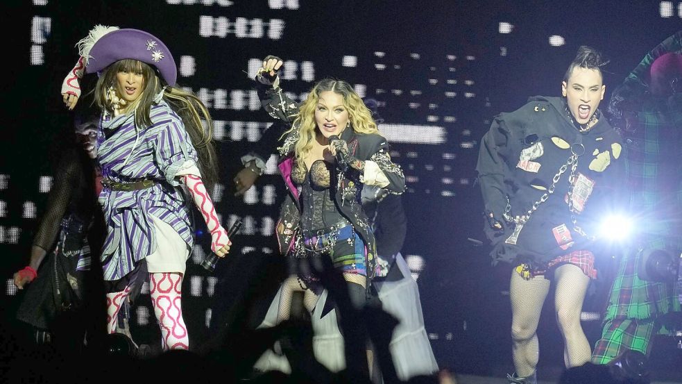 Madonnas „Like a Virgin“ stammt aus der Feder von Billy Steinberg. (Archivbild) Foto: Silvia Izquierdo/AP/dpa