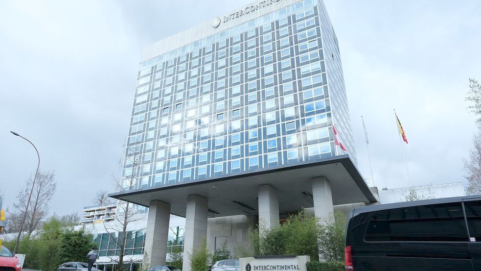 Die Verhandlungen finden in einem Genfer Hotel statt. Foto: Ma Ruxuan/XinHua/dpa