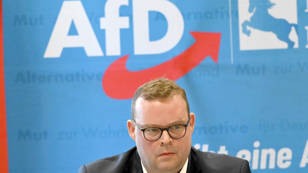 Ansgar Schledde ist Landesvorsitzender der AfD Niedersachsen. Foto: dpa/Shireen Broszies