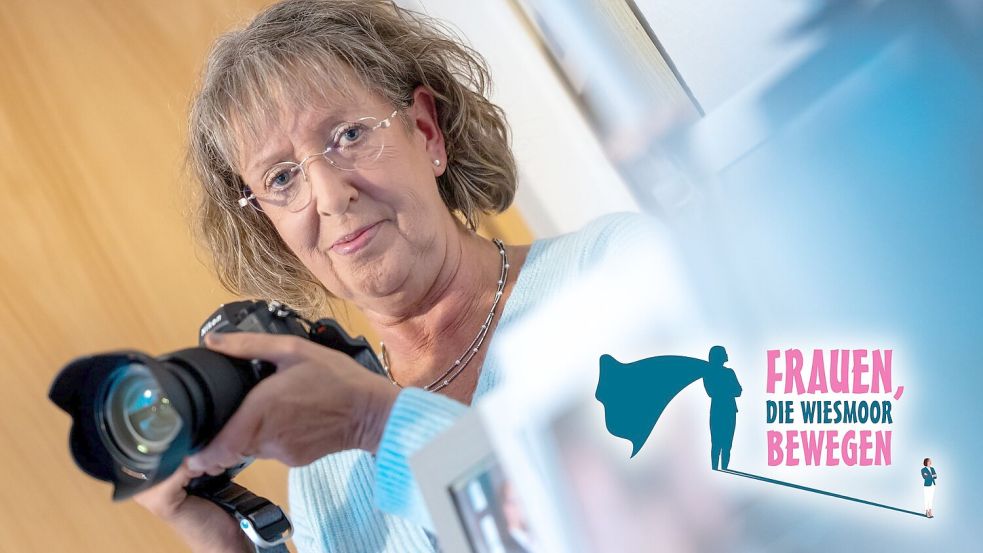 In ihr Amt als Gleichstellungsbeauftragte der Stadt Wiesmoor bringt Martina Gerken Kreativität ein. Foto: Klaus Ortgies