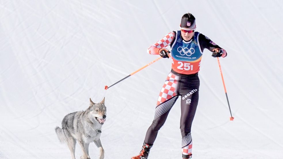 Tena Hadzic ließ sich vom überraschenden Verfolger nicht aus dem Konzept bringen. Foto: Terje Pedersen/NTB/dpa