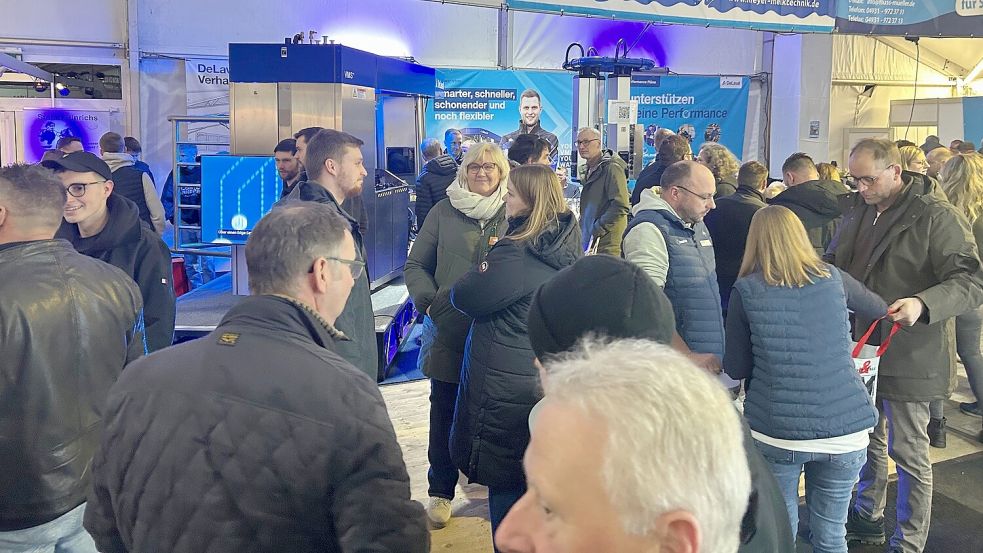 Gerade abends war die Landwirtschaftsmesse immer gut besucht. Foto: CNO-Expo