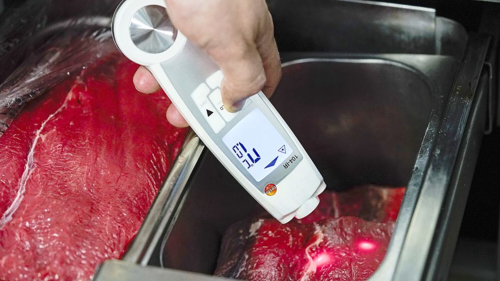 Gerade Fleisch wird besonders streng überprüft. Foto: DPA