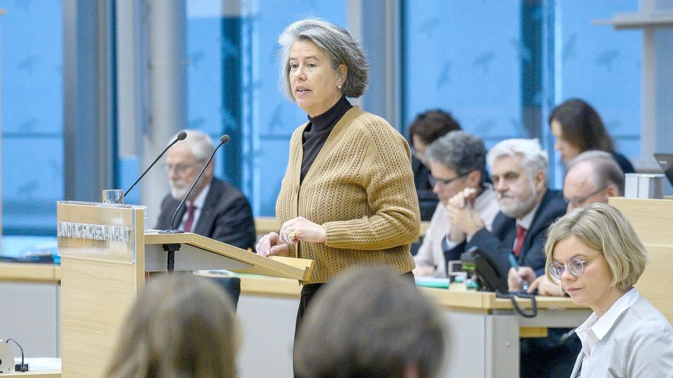 Sachsen-Anhalts Innenministerin, Tamara Zieschang (CDU) sagt: Sirenen sind als eines von mehreren Warnmitteln unverzichtbar. (Archivfoto) Foto: Klaus-Dietmar Gabbert