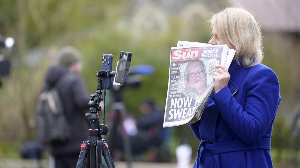 Die Festnahme des Ex-Prinzen sorgt für Aufregung. Foto: Jordan Pettitt