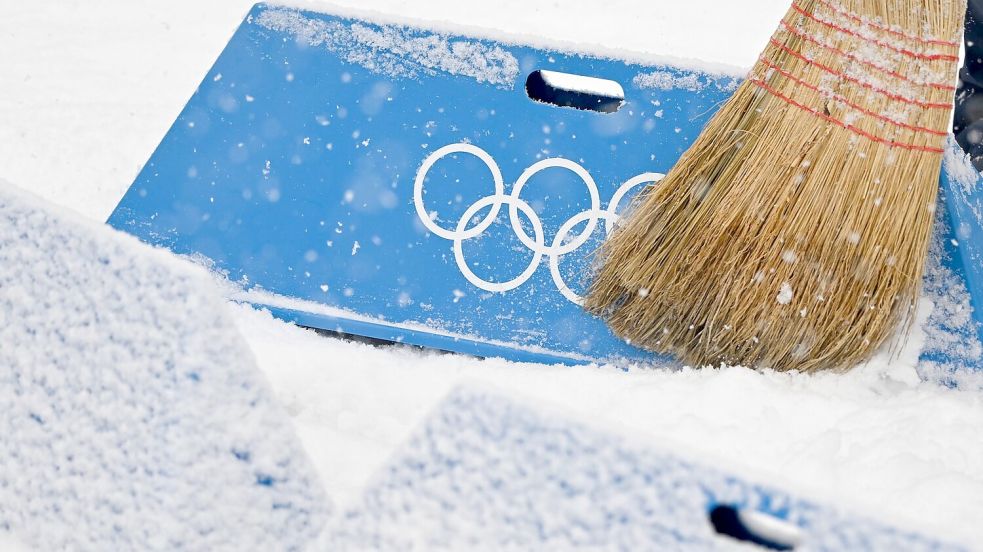 Olympia-Kehraus: Die Winterspiele verlassen Italiens Bühnen. Foto: Hendrik Schmidt