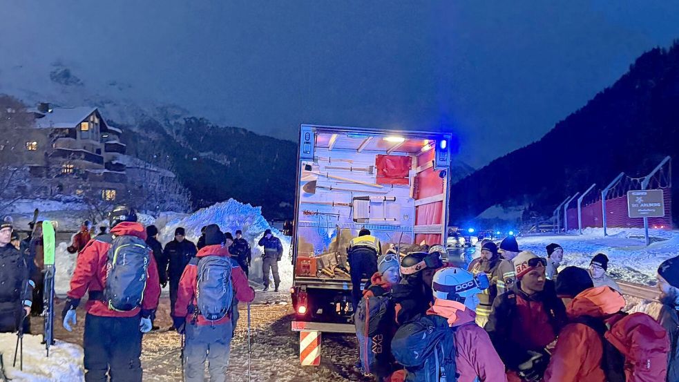 In St. Anton ging am Freitagnachmittag eine Lawine ab. Foto: Bernhard Flatscher/extremwetter.
