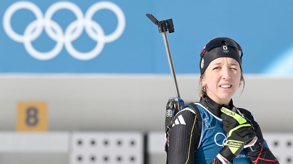 Ein letztes Mal wird Franziska Preuß am Samstag antreten. Foto: Hendrik Schmidt