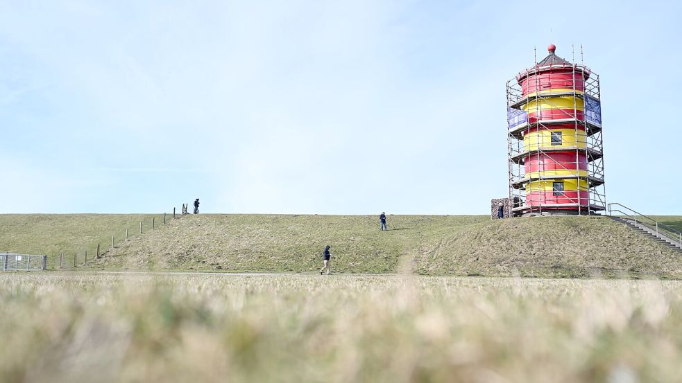 Überregional bekannt wurde der Leuchtturm durch einen Otto-Spielfilm. Foto: Lars Penning