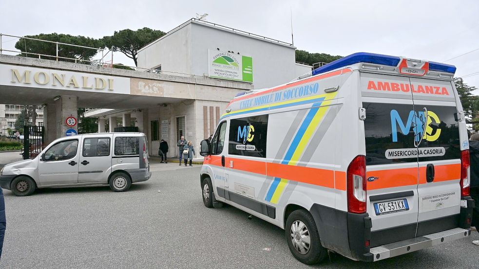 Der kleine Junge wurde in der Monaldi-Klinik von Neapel behandelt. Foto: Felice De Martino
