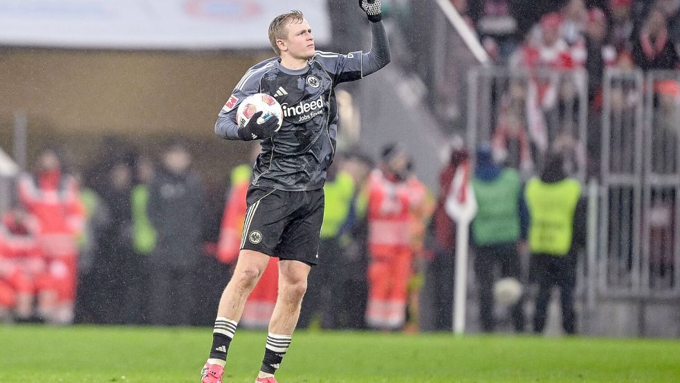 Torschütze beim Comeback: Eintracht-Profi Jonathan Burkardt. Foto: Harry Langer
