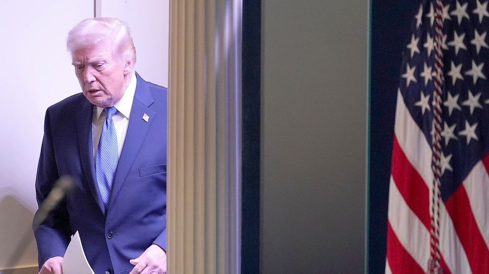 Politische Niederlagen häufen sich zuletzt beim US-Präsidenten Trump. (Archivbild) Foto: Alex Brandon/AP/dpa