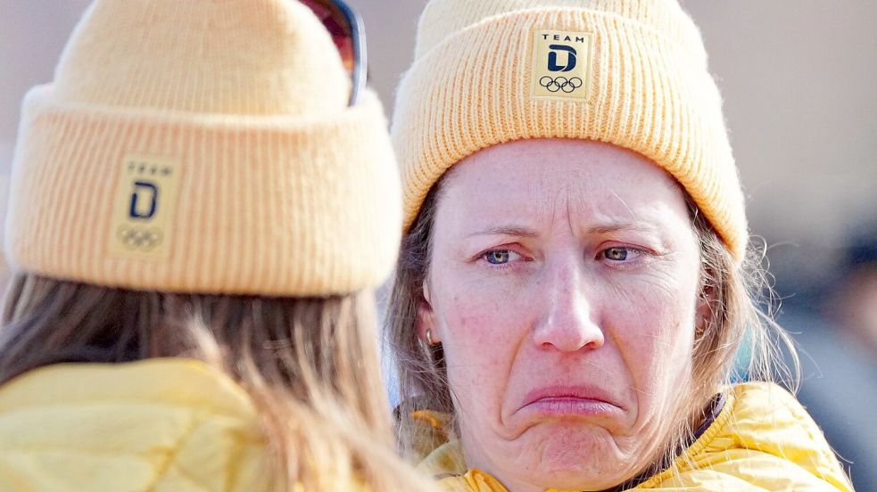 Musste eine Olympia-Enttäuschung verkraften: Skirennfahrerin Lena Dürr (Archivbild). Foto: Michael Kappeler