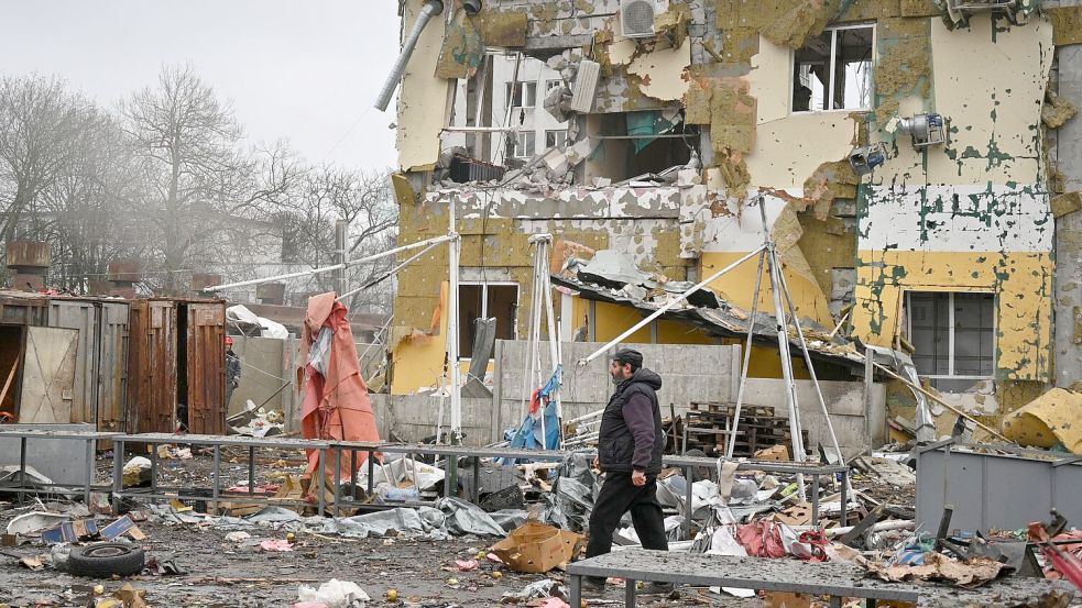 Die Schwarzmeerregion Odessa ist immer wieder Ziel russischer Luftangriffe. (Archivbild) Foto: Michael Shtekel/AP/dpa