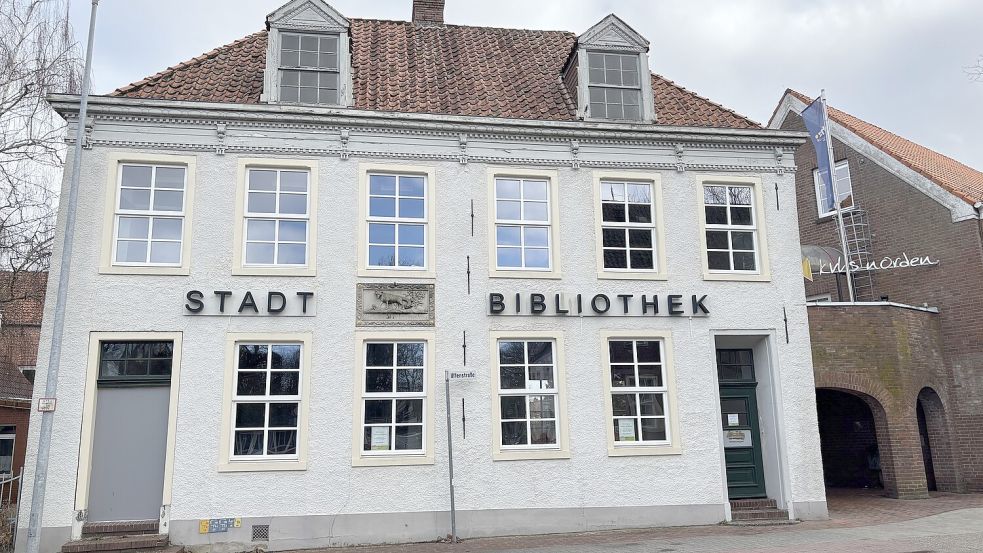 Die bisherige Ansicht der Stadtbibliothek vom Marktplatz aus gesehen. Foto: Rebecca Kresse
