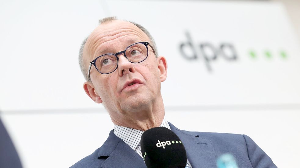 Merz will persönlich mit Trump über die Zölle sprechen. Foto: Christian Charisius