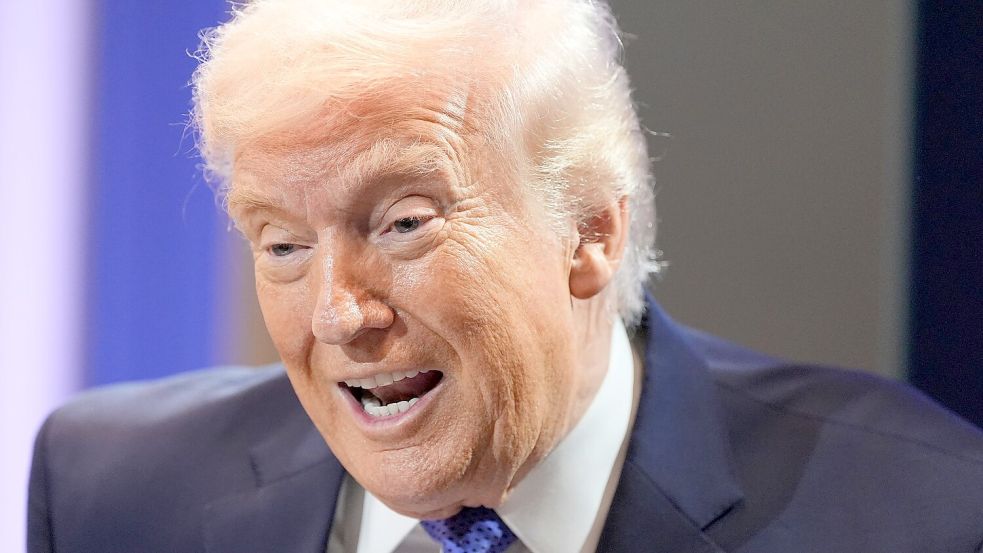 „Zölle“ gehört zu den Lieblingsworten von US-Präsident Donald Trump. (Archivfoto) Foto: Alex Brandon/AP/dpa