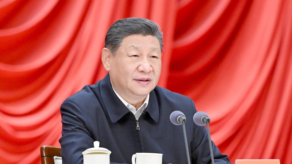 Am Mittwochnachmittag empfängt Chinas Staatspräsident Xi Jinping Bundekanzler Friedrich Merz in Peking. Foto: IMAGO/Xinhua