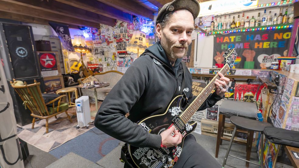 Florian Bock ist Betreiber des Seker Huus‘. Foto: Klaus Ortgies/Archiv