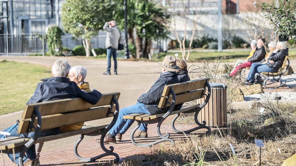 Das milder werdende Wetter lädt zur Zeit im Freien ein. Foto: Oliver Berg