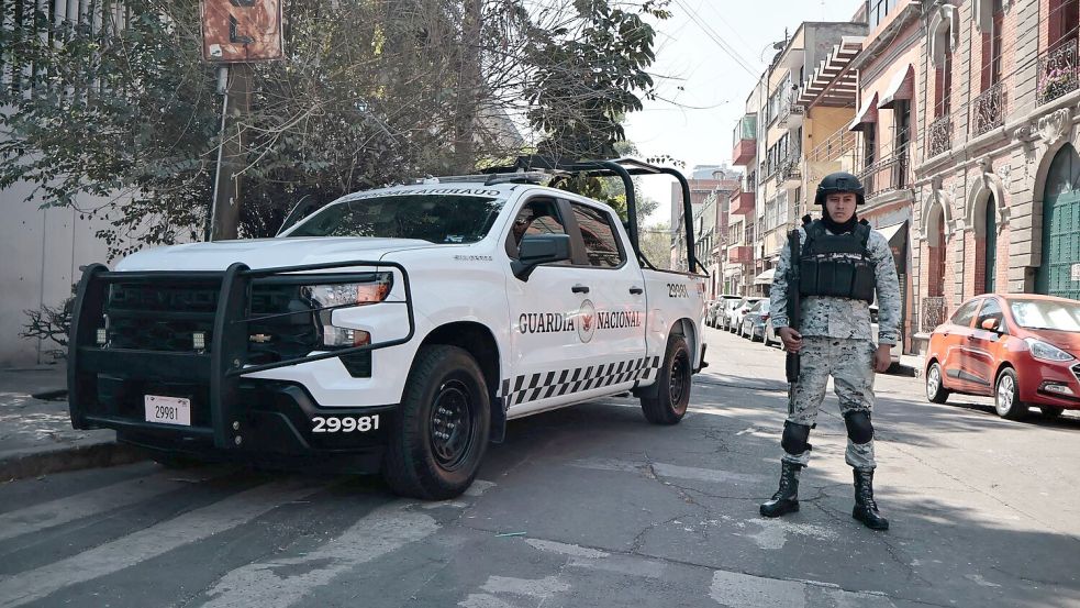 Die Leiche von „El Mencho“ wurde nach seiner Tötung nach Mexiko-Stadt gebracht. Foto: Josue Perez