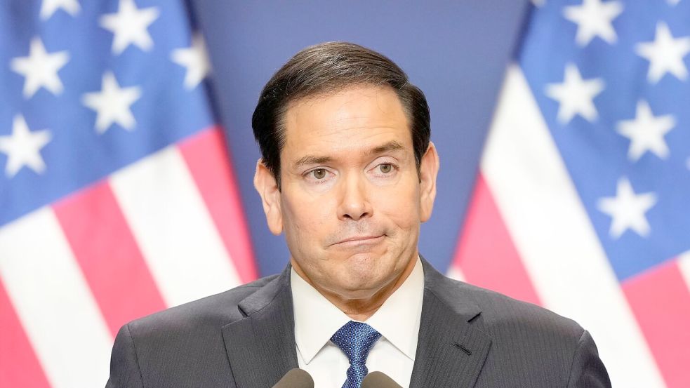 Derartige Schießereien auf offener See seien „sehr ungewöhnlich“, sagte US-Außenminister Rubio. (Archivbild) Foto: Alex Brandon/Pool AP/AP/dpa