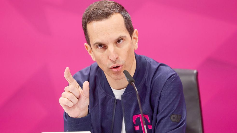 Der Telekom-Deutschlandchef Rodrigo Diehl signalisiert: Es geht aufwärts beim Glasfaser-Geschäft. Foto: Oliver Berg