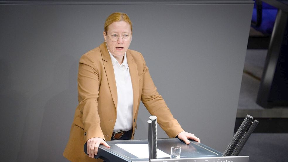 Im Bundestag argumentierte SPD-Frakionsvize Dagmar Schmidt für das Gesetz. Foto: Bernd von Jutrczenka/dpa