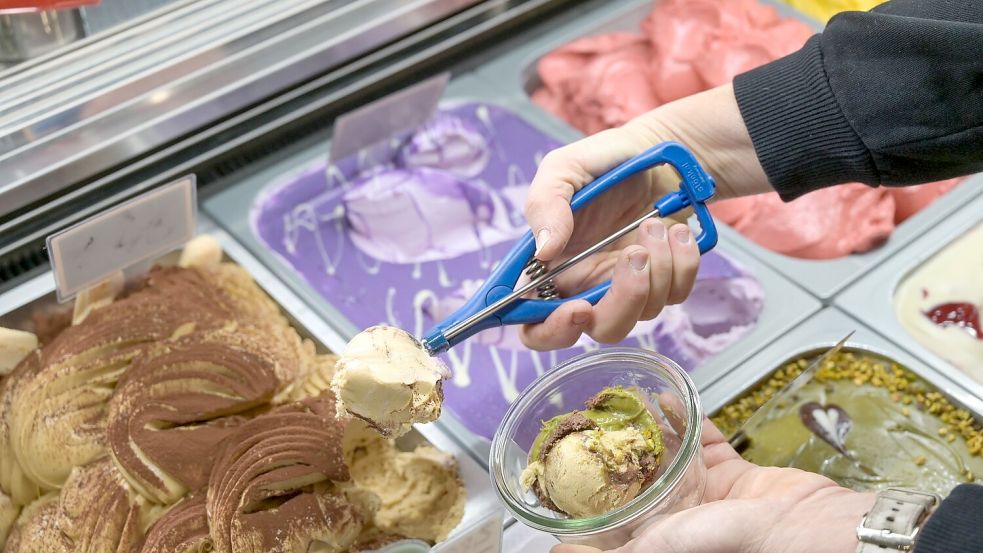 Im Sommer sind Sorbets und Fruchteissorten sehr beliebt. (Archibild) Foto: Heiko Rebsch/dpa