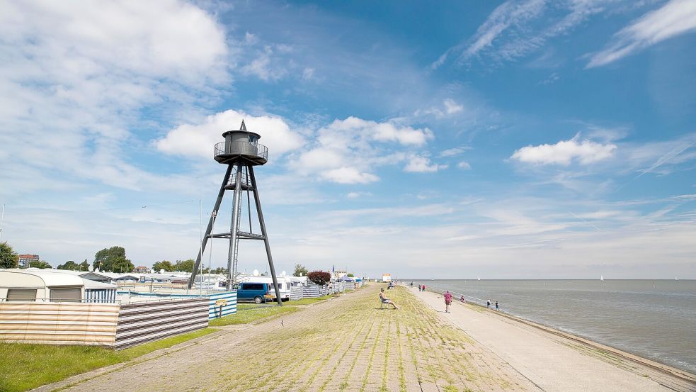 Der Campingplatz in Schillig ist einer der beliebtesten entlang der Küste. Die insgesamt 1500 Stellplätze befinden sich in direkter Nähe zur Nordsee. Foto: Wangerland Touristik GmbH