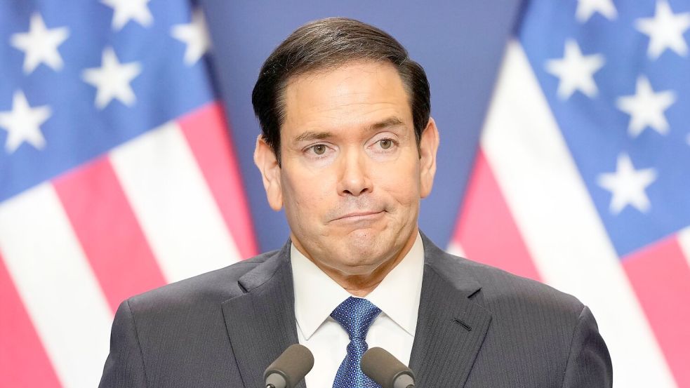 Außenminister Marco Rubio wirft Teheran vor, seit Jahrzehnten unschuldige Ausländer – darunter US-Amerikaner – als politisches Druckmittel festzuhalten. Foto: Alex Brandon/Pool AP/AP/dpa