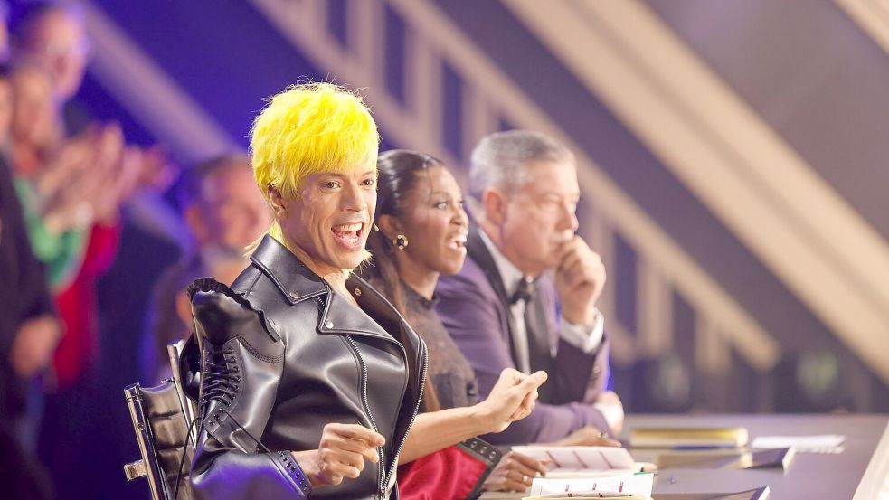 Jorges leuchtend gelben Haare waren ein Hingucker. Foto: Thomas Banneyer