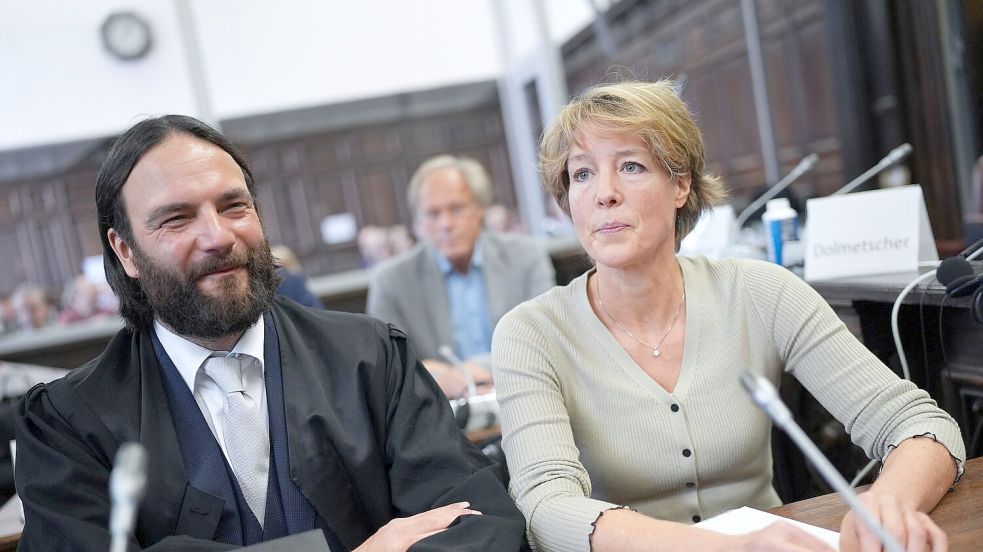 Christina Block hörte die Zeugenaussage einer Mitarbeiterin des Hamburger Jugendamts. Foto: Marcus Brandt