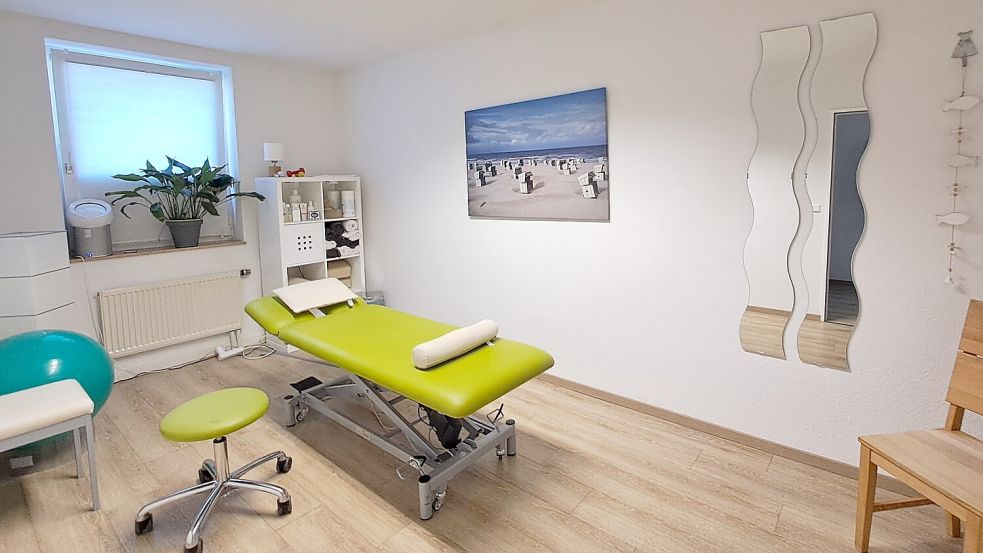 Die helle und gemütliche Atmosphäre sorgt für Geborgenheit in der Praxis in Gießen. Ähnlich werden auch die Behandlungsräume in Bingum eingerichtet. Foto: privat