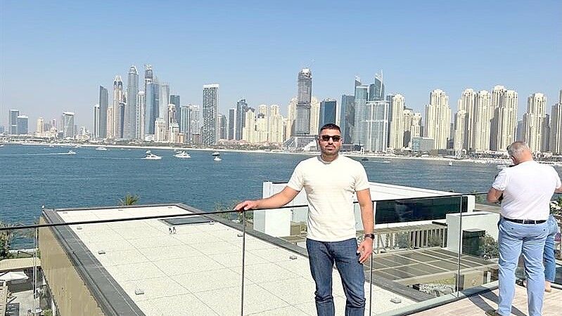 Cem Öztürk war beruflich in Dubai unterwegs, als die Lage im Nahen Osten eskalierte. Foto: Privat